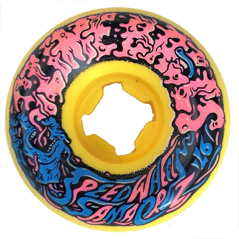 SLIME BALLS WHEELS MINI VOMIT II YELLOW 97A (54MM) 54MM