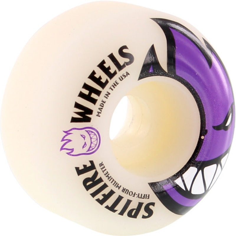 Spitfire Wheels Bighead 54mm 99a – White/Purple (Set of 4)