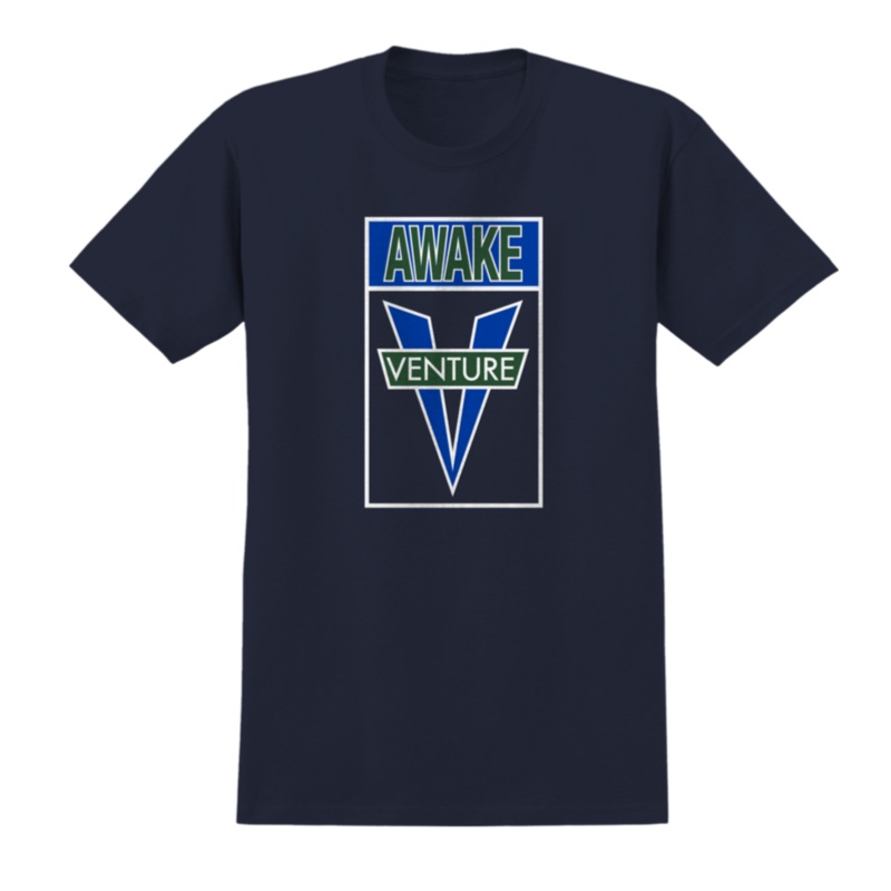 VENTURE AWAKE T-SHIRT TRUE NAVY MEDIUM