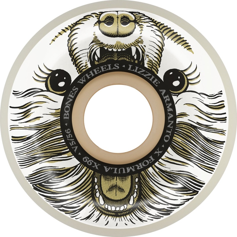 BONES WHEELS X-FORMULA ARMANTO ALMA MUTTER 99A V5 SIDECUT (56MM/58MM) 56MM