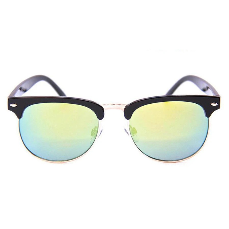HAPPY HOUR SUNGLASSES G2S GLOSS BLACK GOLD MIRROR