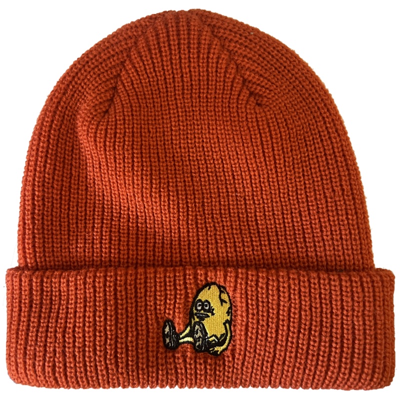 HEROIN EGG ORANGE BEANIE