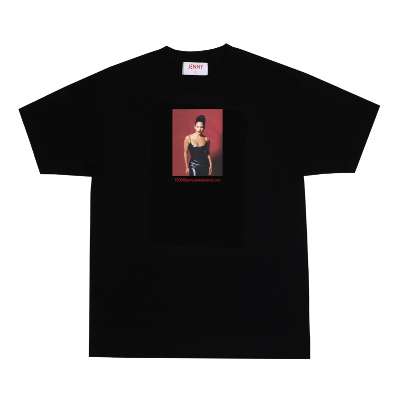 JENNY LOPEZ T-SHIRT BLACK MEDIUM