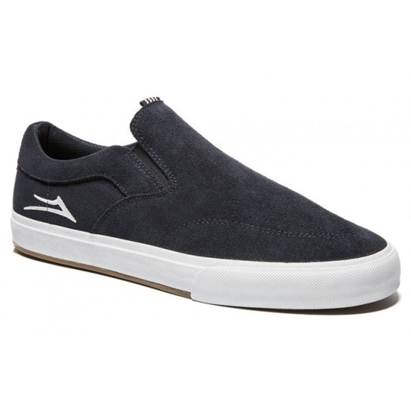 Lakai Shoes Owen VLK – Midnight Suede 6 Navy