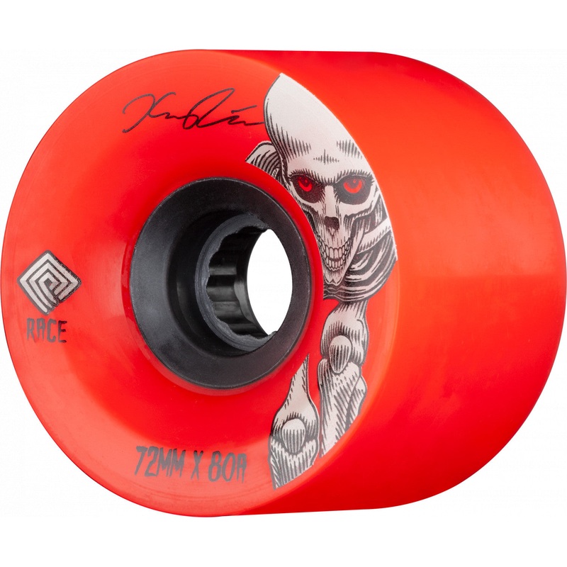 Powell Peralta Wheels Kevin Reimer Downhill 72mm 80a – Red (Set of 4)