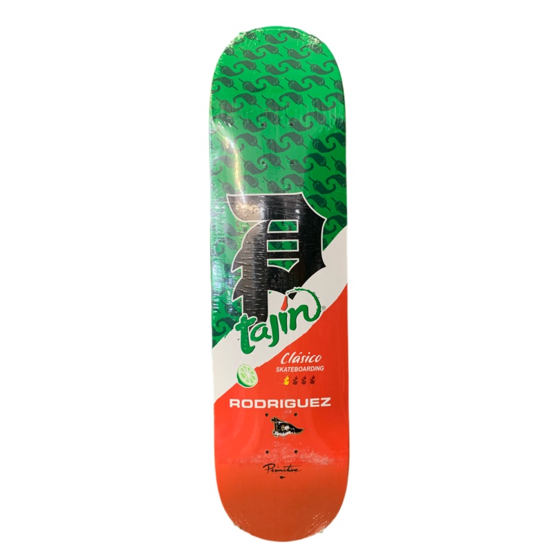 Primitive Paul “P-Rod” Rodriguez Tajin Red/Green 8″ Classic Skateboard Deck