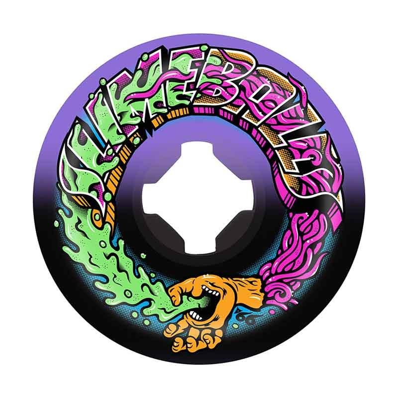 SLIME BALLS WHEELS SPEED BALLS PURPLE/BLACK 99A (53MM) 53MM