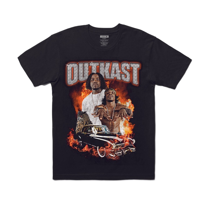 STANCE X OUTKAST T-SHIRT BLACK SMALL