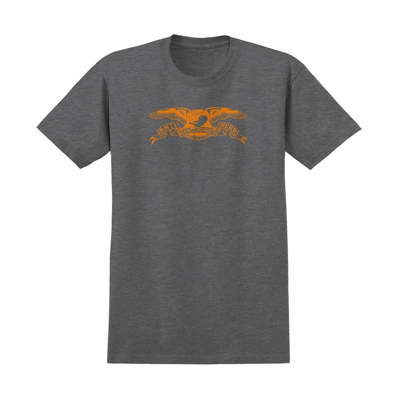 Antihero Basic Eagle Premium T-Shirt M Heather Charcoal