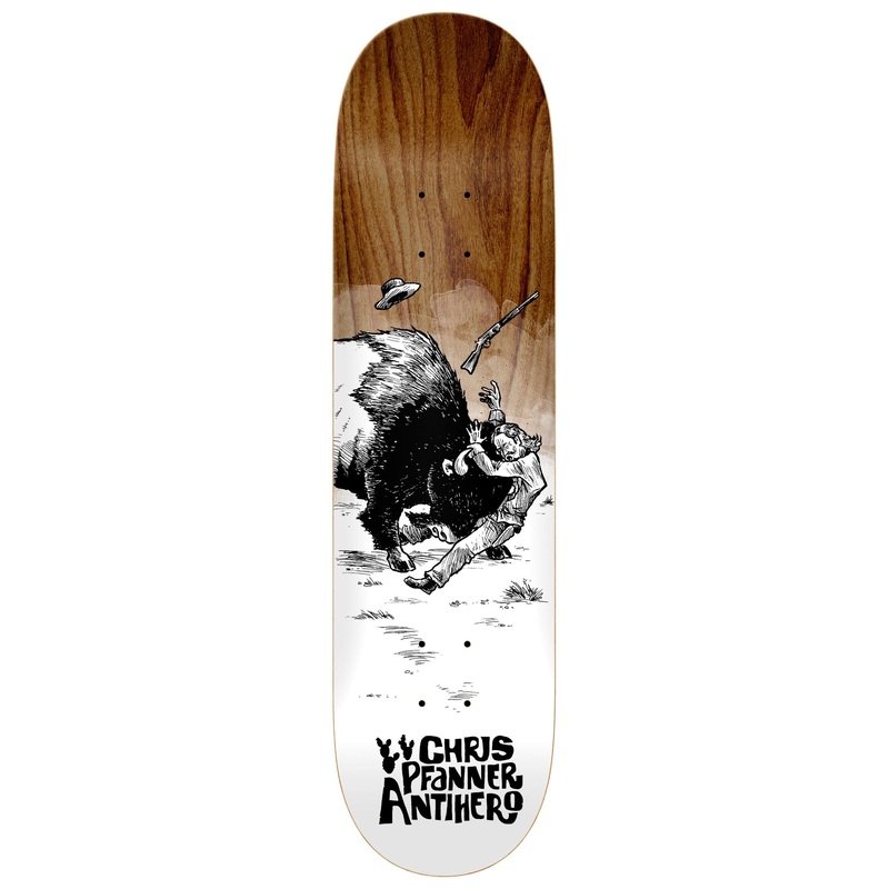 ANTIHERO DECK – HOW THE WEST PFANNER (8.06″) 8.06″