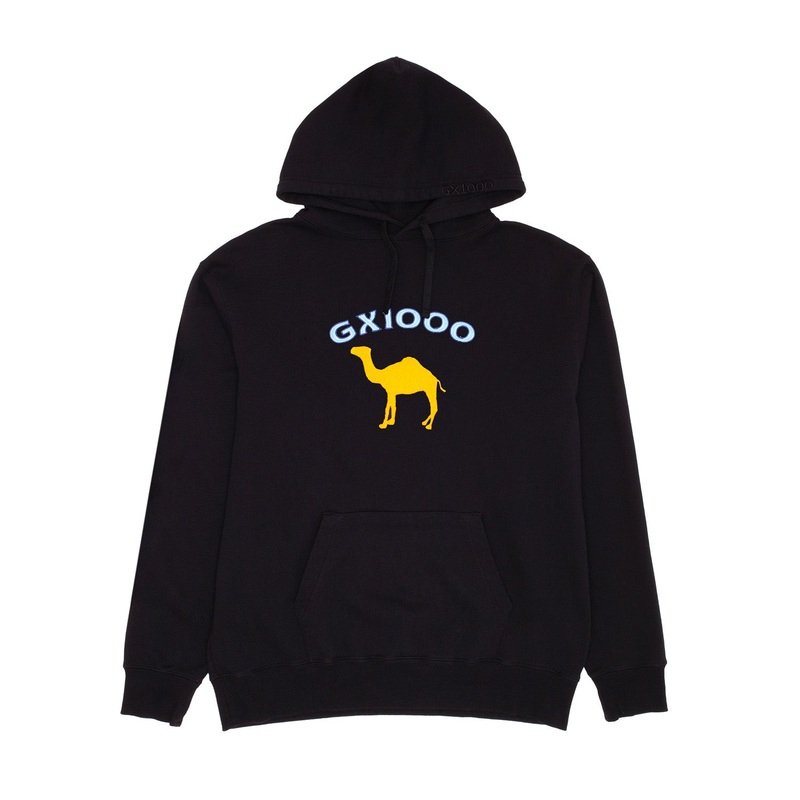 GX1000 Dromedary Hooded Sweatshirt M Black