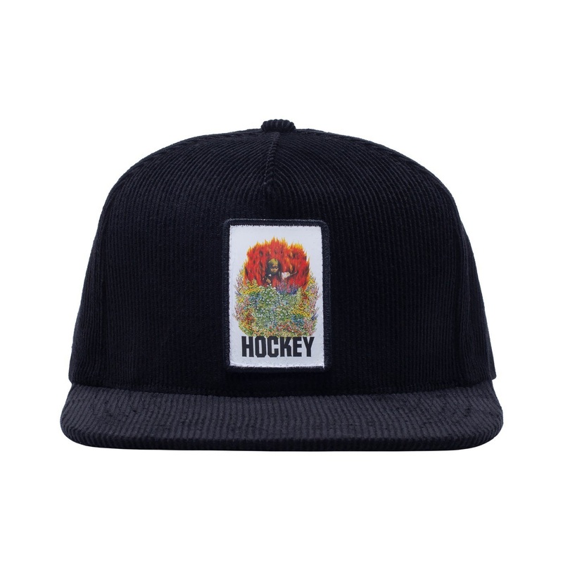 HOCKEY SNAPBACK ARIA 5-PANEL BLACK