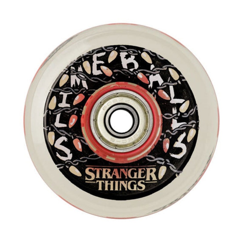 SLIMEBALLS WHEELS STRANGER THINGS LIGHT UPS OG SLIME RED 78A 66MM 66MM