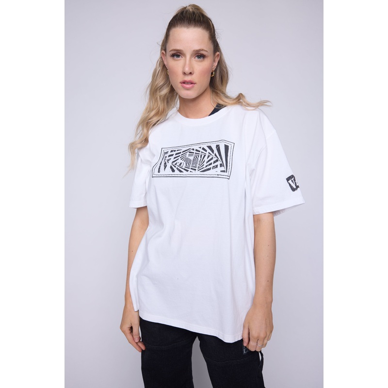 Spiral Box T-Shirt – Ivory S