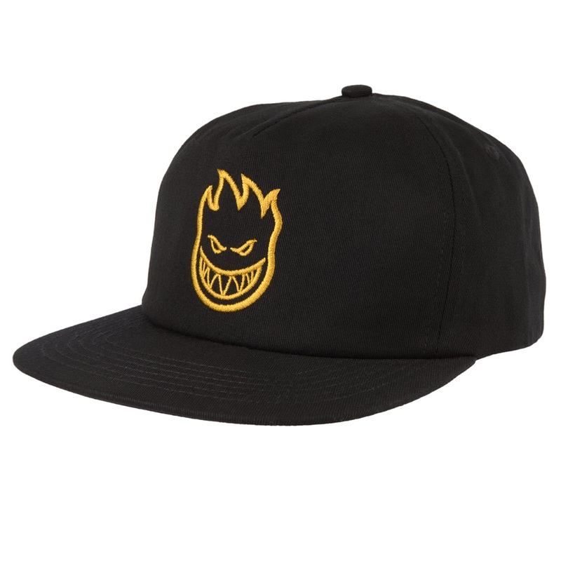 SPITFIRE BIGHEAD SNAPBACK BLACK/YELLOW