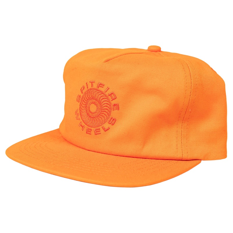 SPITFIRE CLASSIC SWIRL SNAPBACK ORANGE/RED