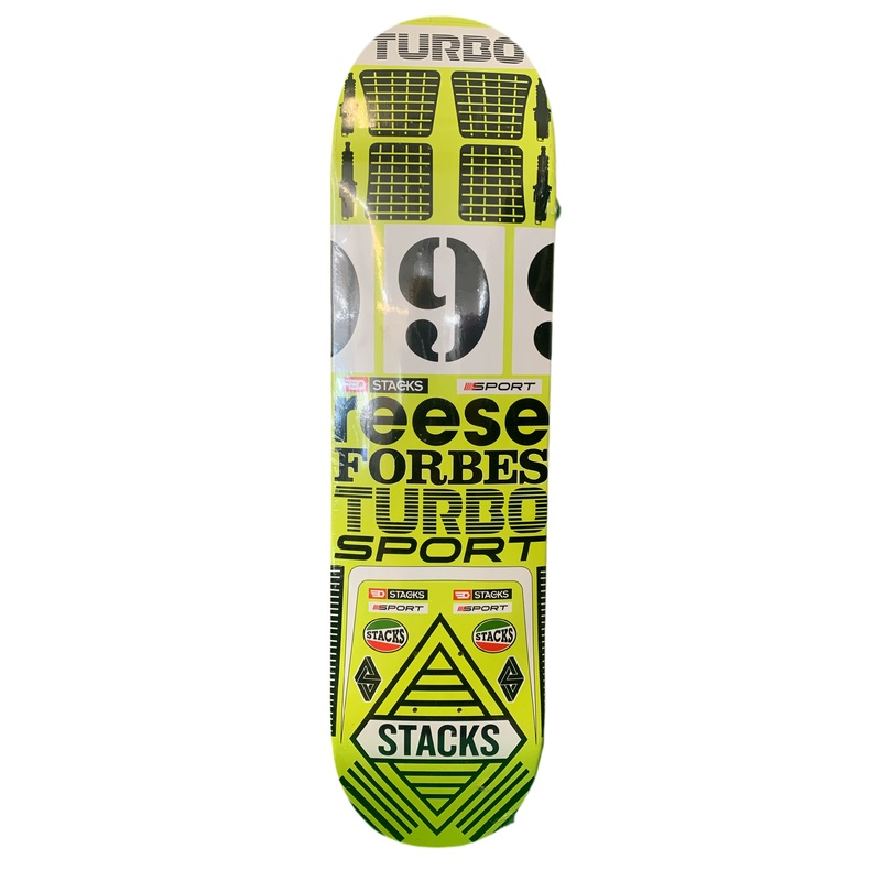 Stacks Reese Forbes Turbo Sport Series 8″ Classic Skateboard Deck