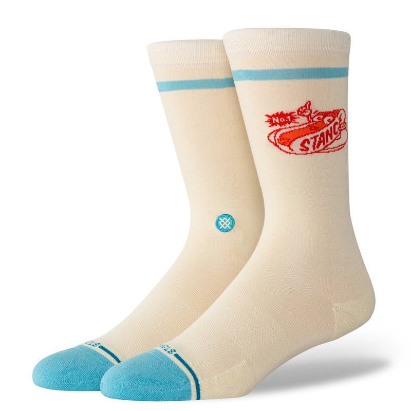 STANCE SOCKS DOG CREW CANVAS MEDIUM