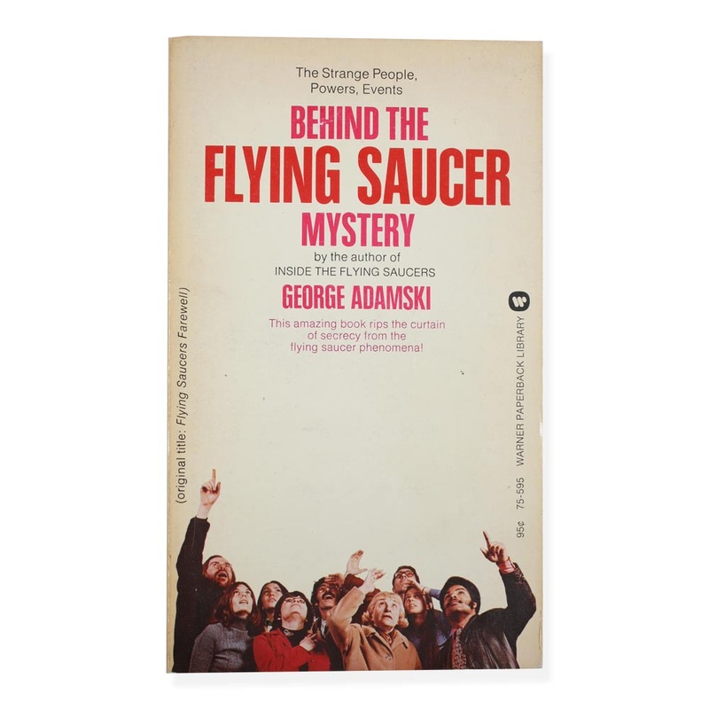 Vintage Behind the Flying Saucer Mystery by George Adamski