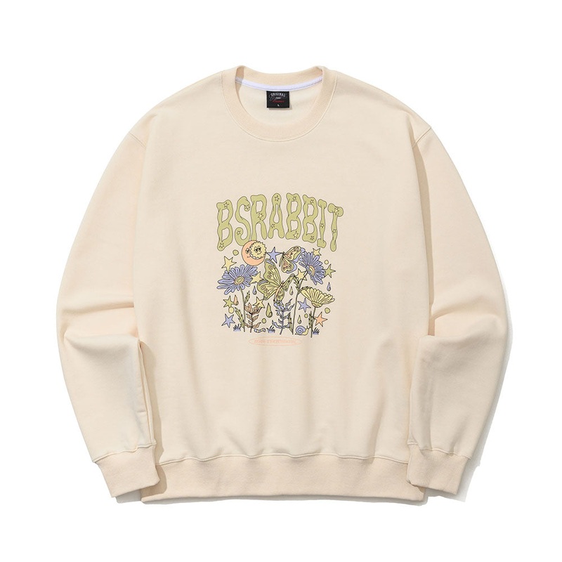 BSRabbit CHILDLIKE BSR CREWNECK CREAM Medium
