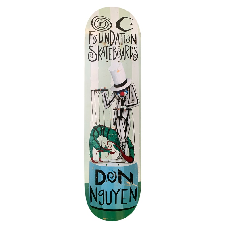 Foundation Don Nuge Nguyen Puppet Master 8″ Classic Skateboard Deck