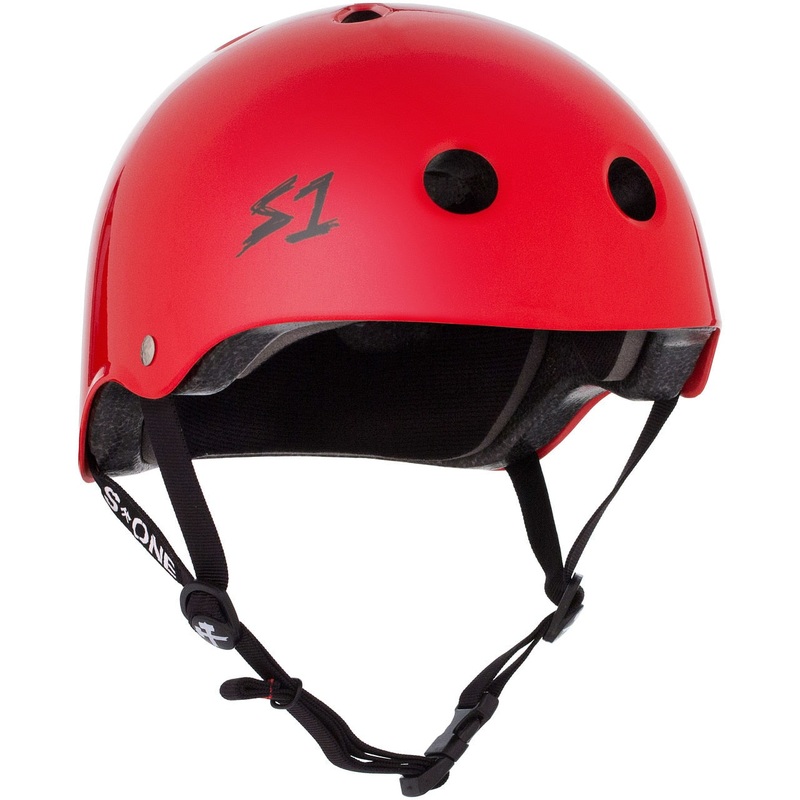 S1 Lifer Helmet – Bright Red Gloss X-Small (20.5″) Red