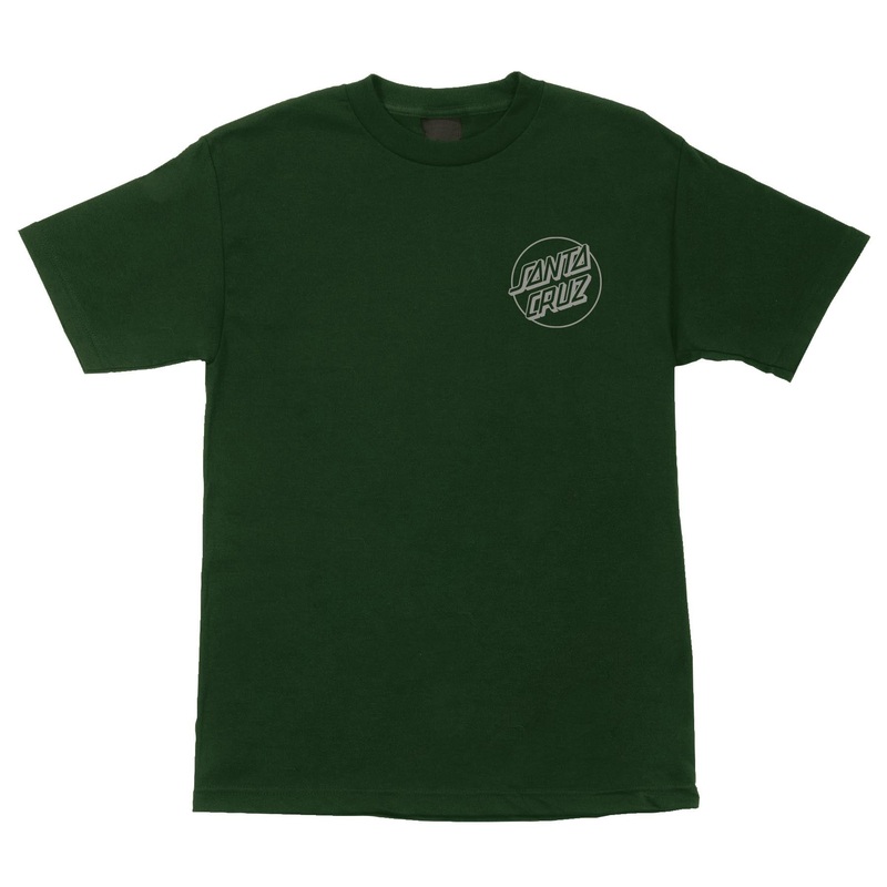 SANTA CRUZ T-SHIRT OPUS DOT FOREST GREY MEDIUM