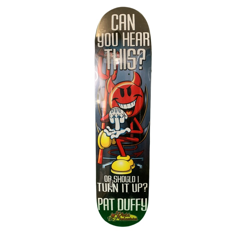 World Industries Pat Duffy Turn it Up 7.5″ Classic Skateboard Deck