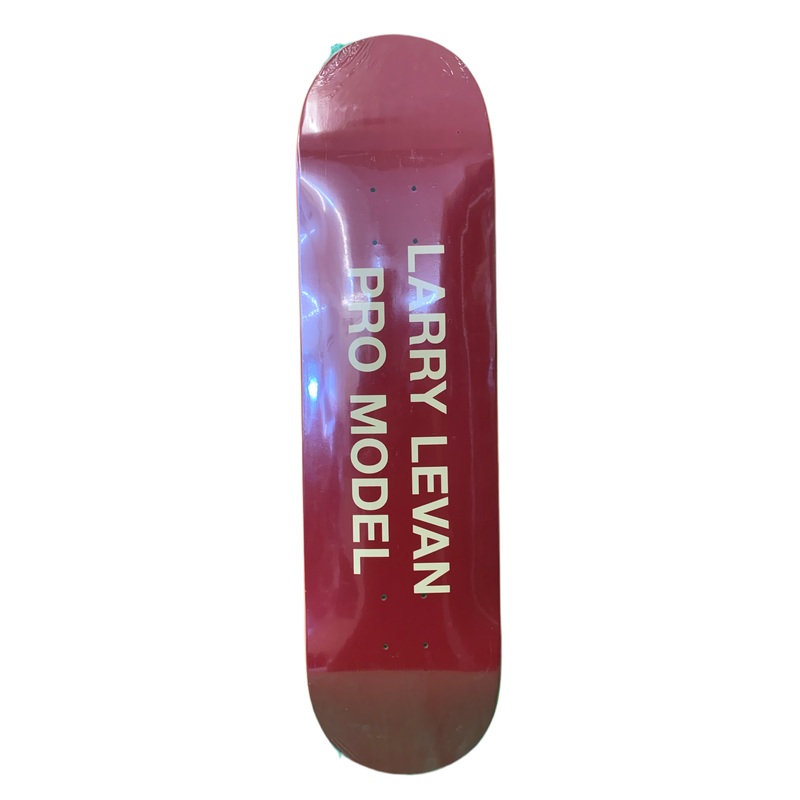 Bianca Chandon Larry Levan Pro Model Burgundy 8.25″ Classic Skateboard Deck