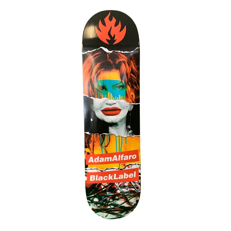 Black Label Adam Alfaro Faded 8.25″ Classic Skateboard Deck