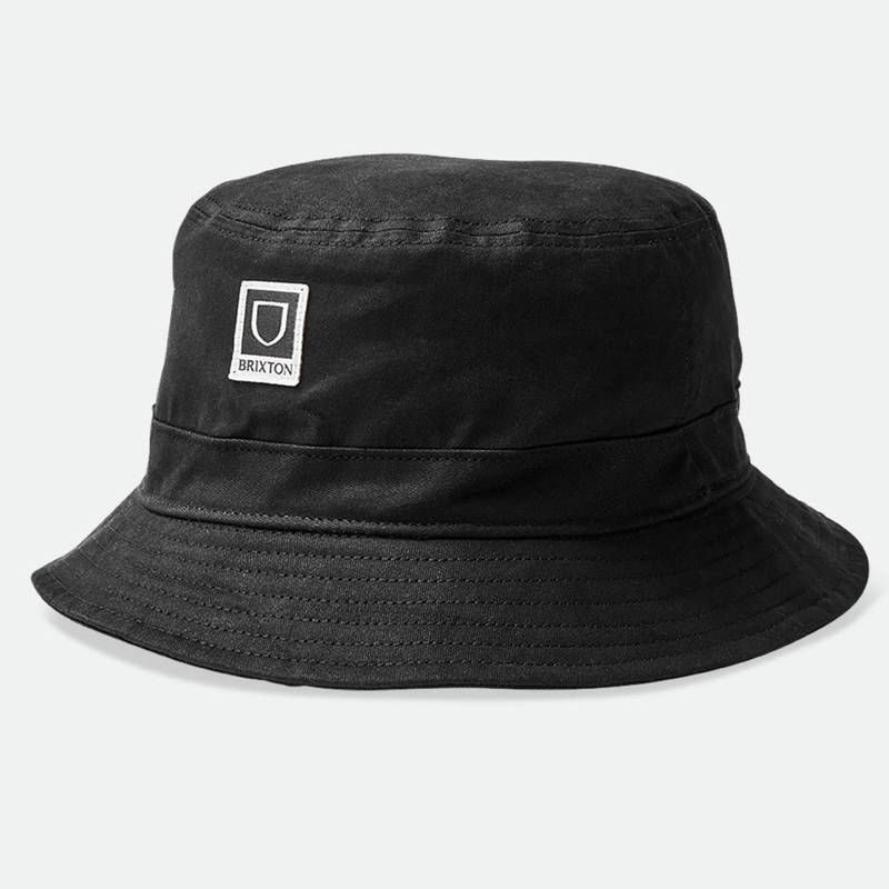 BRIXTON BETA PACKABLE BUCKET HAT BLACK S/M