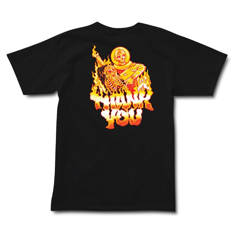 Burn Meeting Tee WHITE SMALL