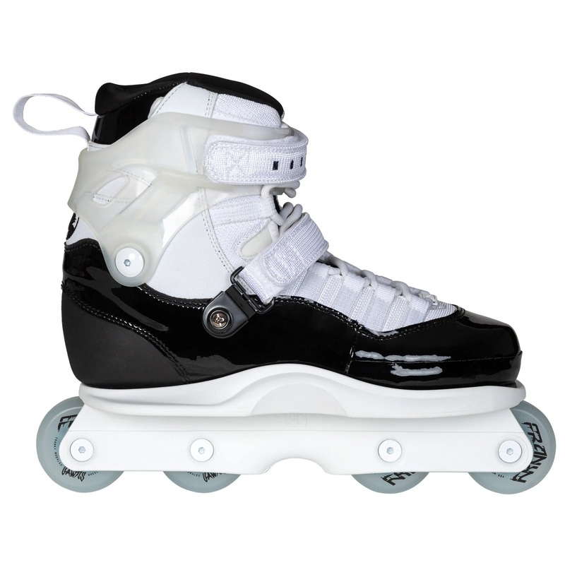 Gawds FM 5 Aggressive Inline Skates Complete – White/Black 7
