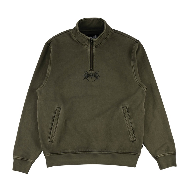 Gouge Embroidered Quarter Zip X-Small