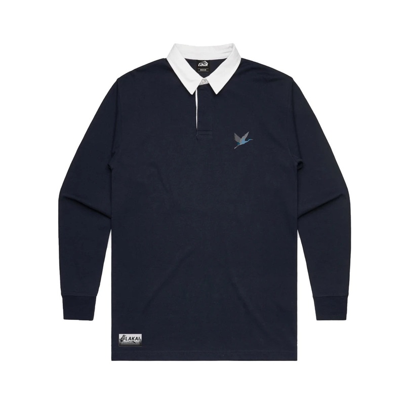 Lakai Crane Rugby Long Sleeve T-Shirt – Navy S Navy