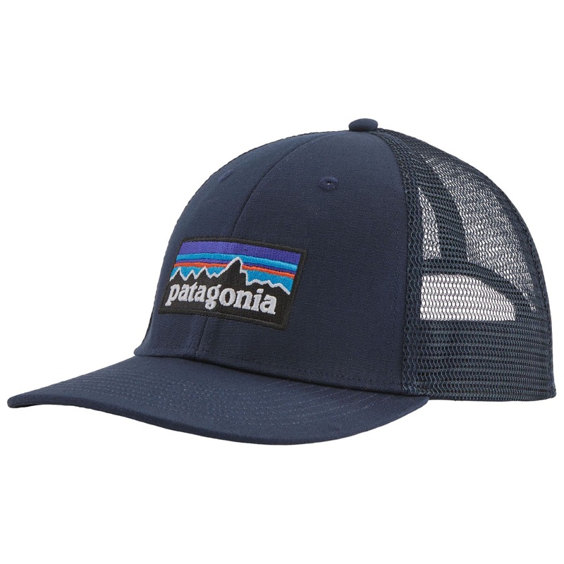 Patagonia P-6 Logo Trucker hat Navy/Blue