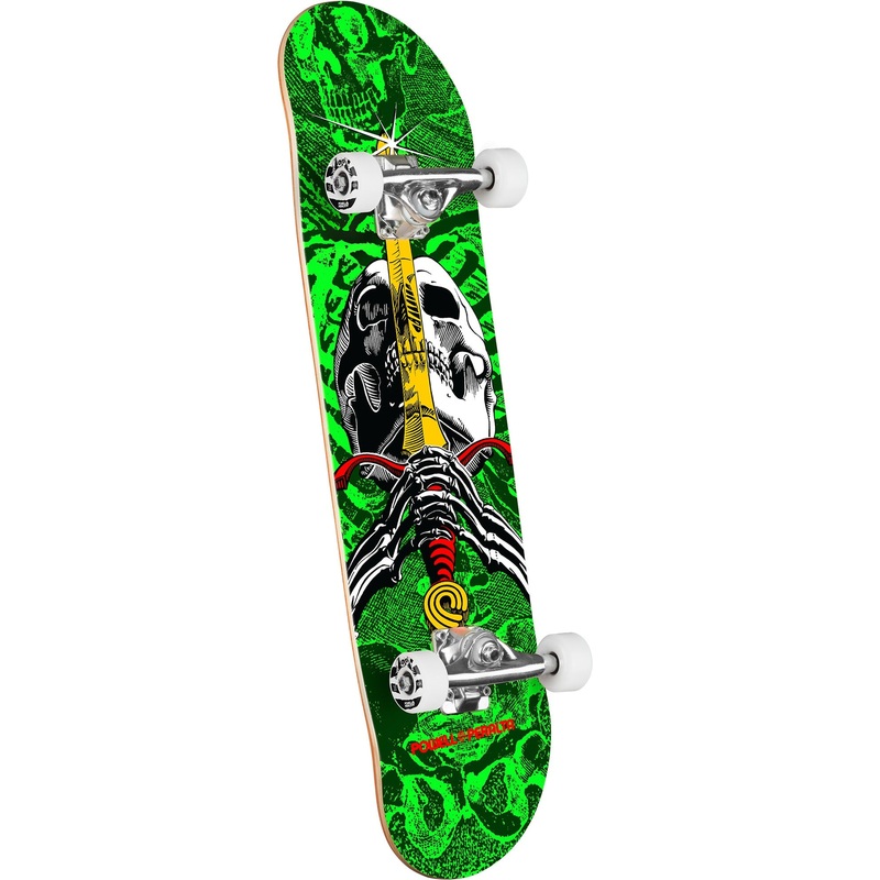 Powell Peralta Skull & Sword Birch Complete – 8.0 Green