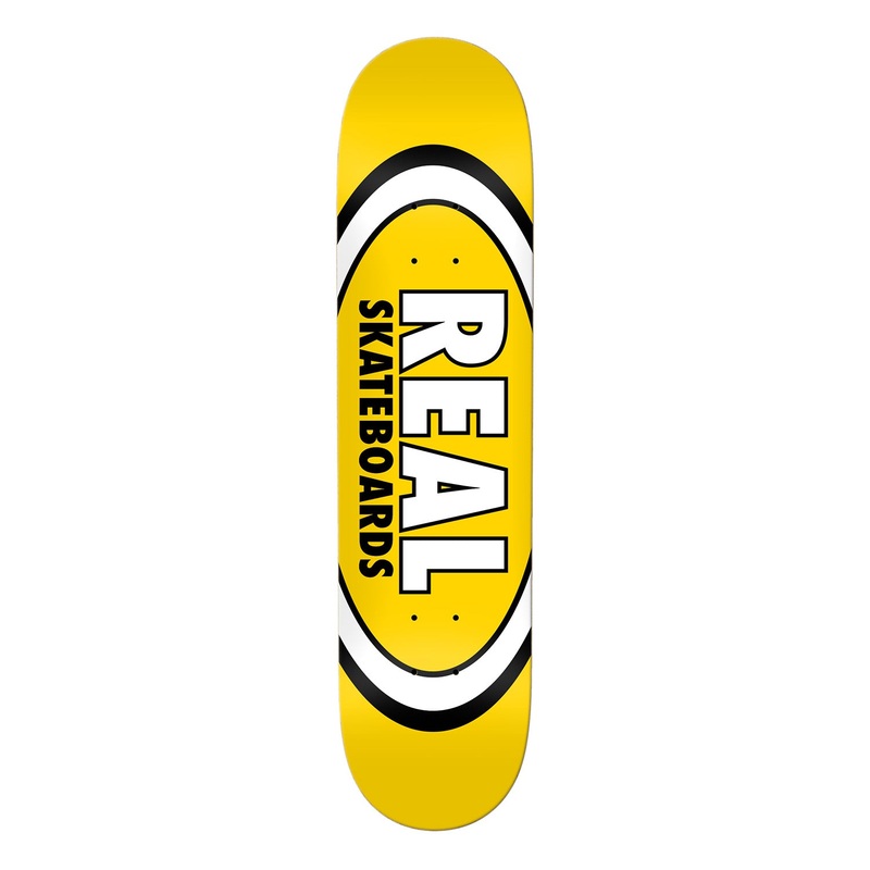 Real Classic Oval Deck 8.06″ Yellow