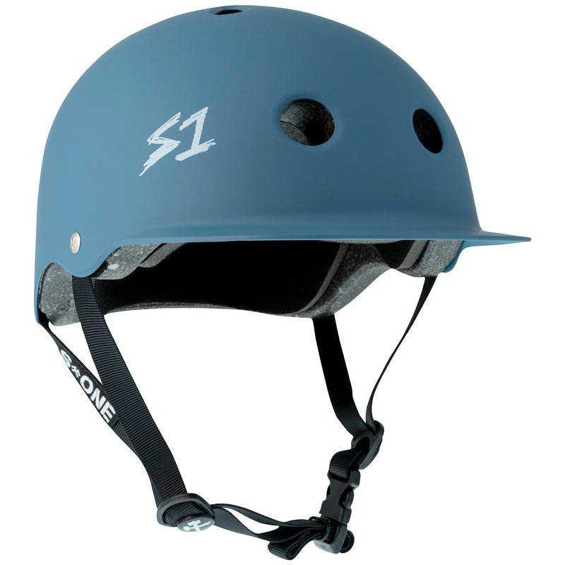 S1 Lifer Brim Helmet – Grey Ocean Matte X-Small (20.5″) Grey