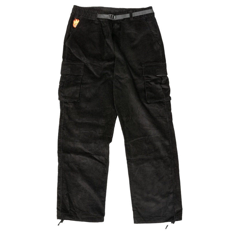 Spitfire –  Black Bighead Fill – XL- Corduroy Pants Extra Large