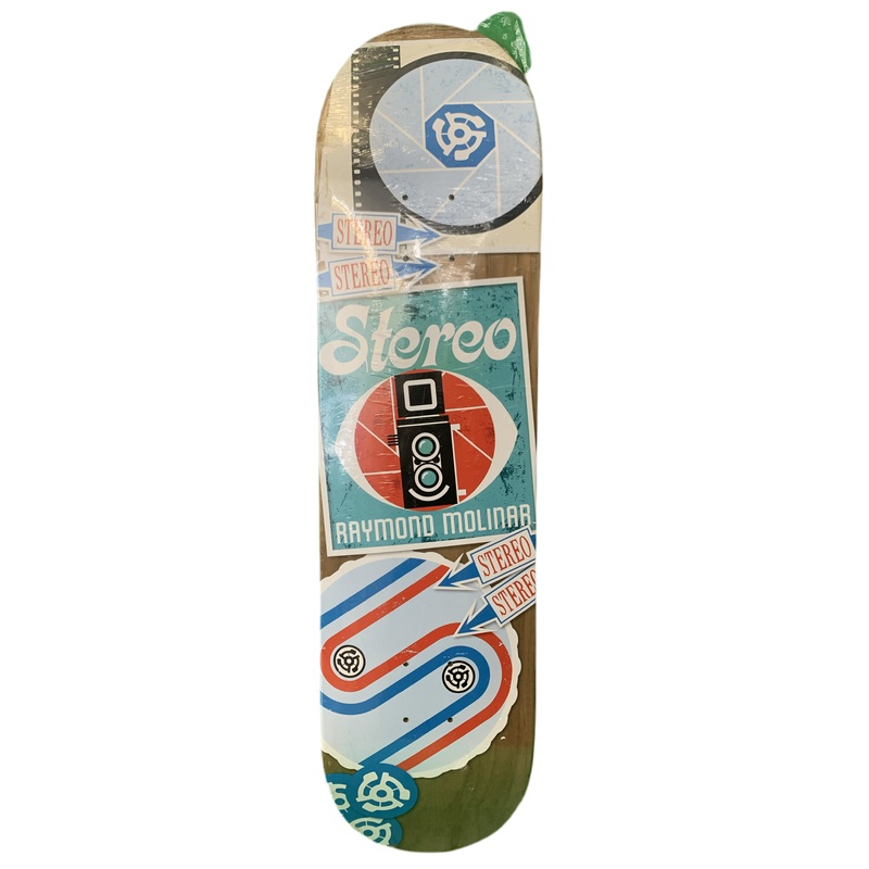 Stereo Raymond Molinar Stickers 8.1″ Classic Skateboard Deck