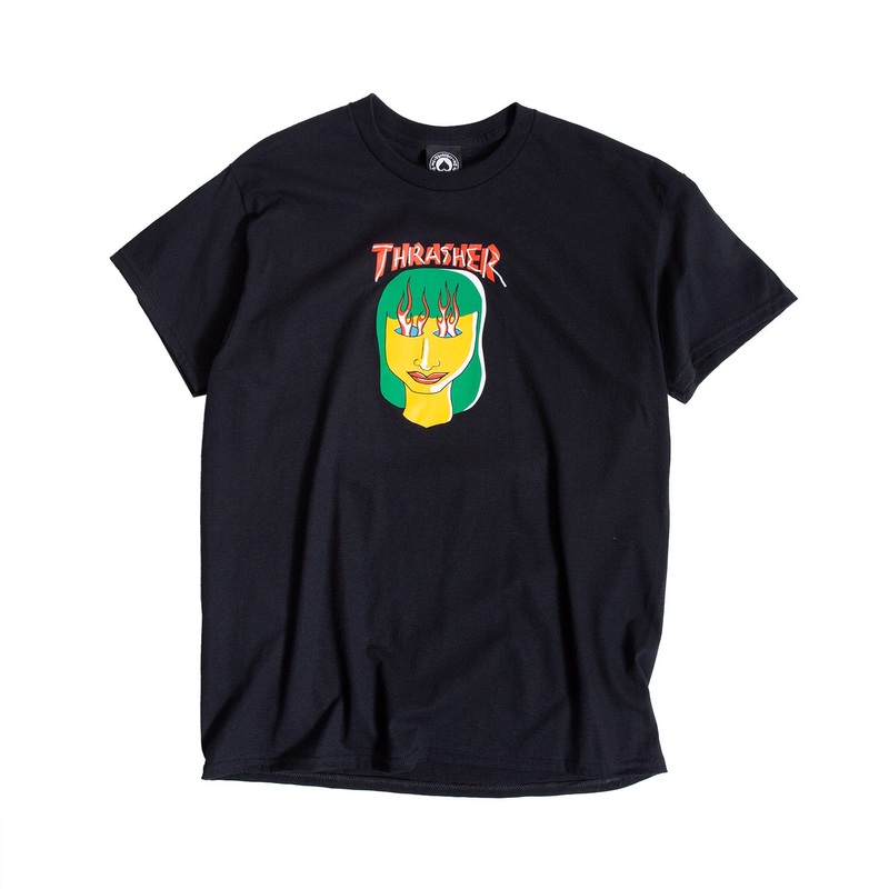 Thrasher Talk Shit T-Shirt S Black