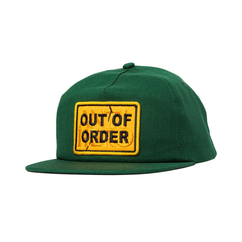 Antihero Out Of Order Snapback Hat O/S Forest Green