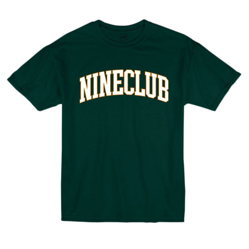 College Logo T’Shirt Small Forrest Green