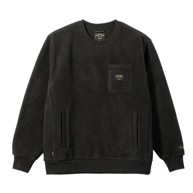 DARK SEAS DOMINGUEZ FLEECE BLACK MEDIUM