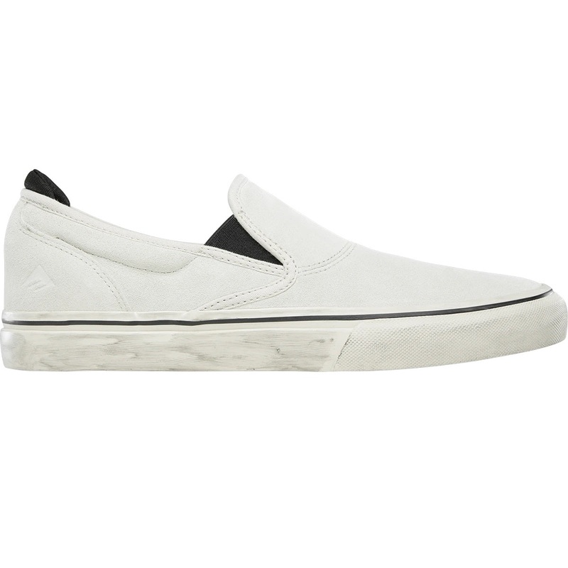 Emerica Shoes Wino G6 Slip-On – Distressed Wash 7 White