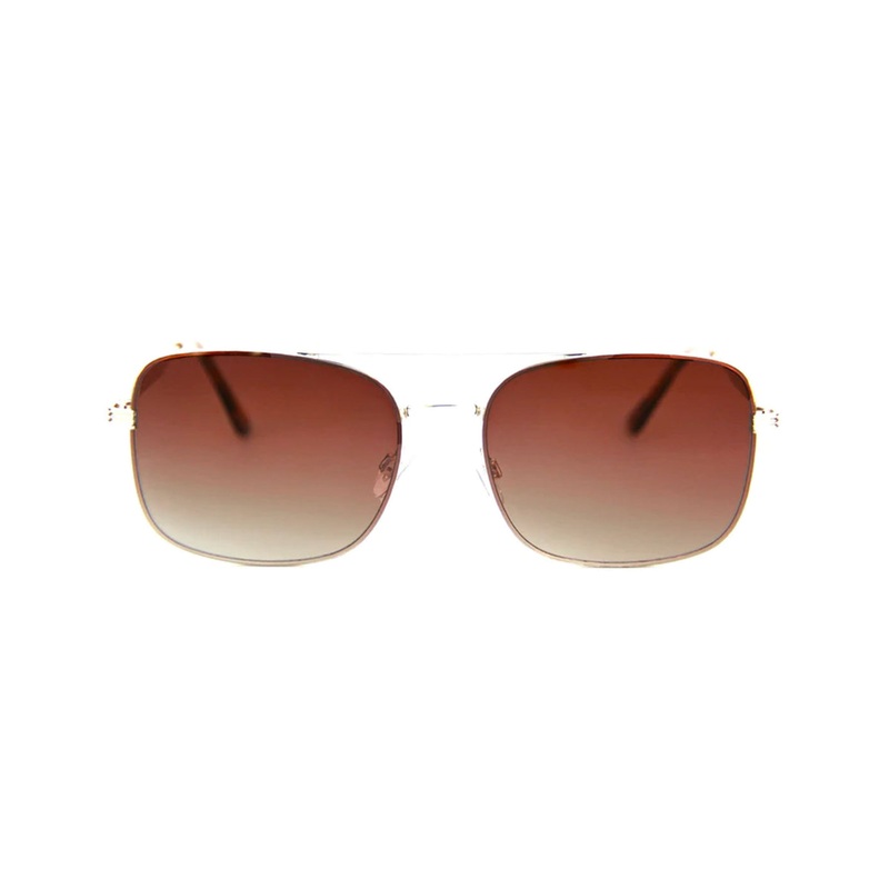 HAPPY HOUR SUNGLASSES THE BEAGLE GOLD AMBER FADE