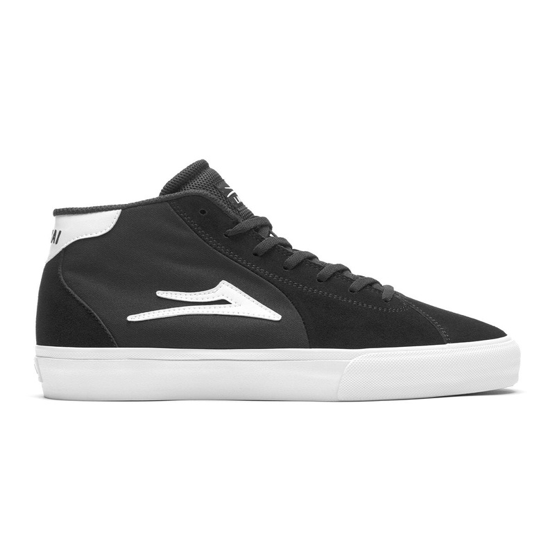 LAKAI FLACO MID BLACK/SUEDE 6
