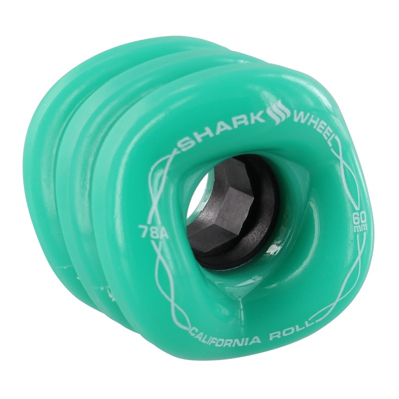 Shark Wheels California Roll 60mm 78a – Turquoise (Set of 4)