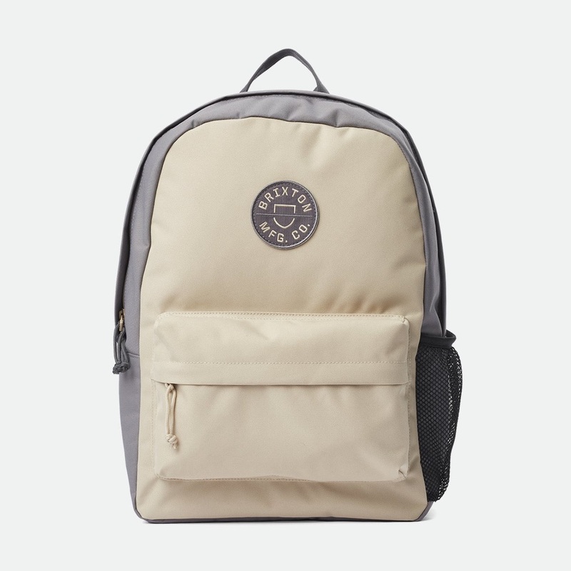 BRIXTON CREST BACKPACK VANILLA/CHARCOAL/BLACK